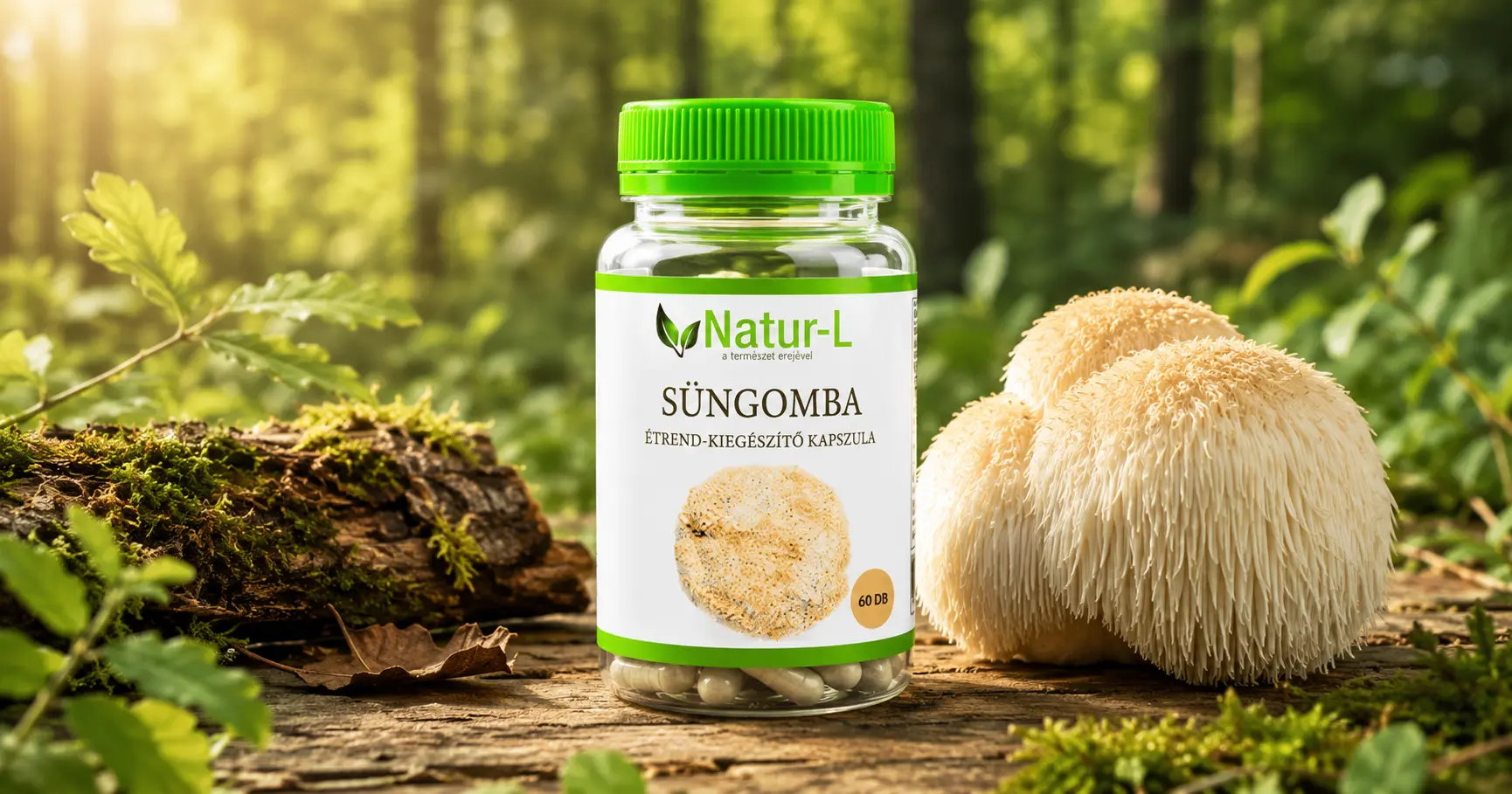 Natur-L Süngomba kapszula