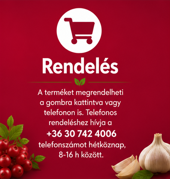 Rendelési információk